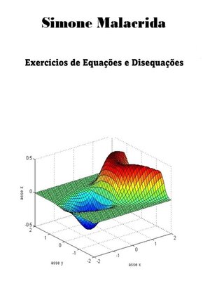 cover image of Exercícios de Equações e Disequações